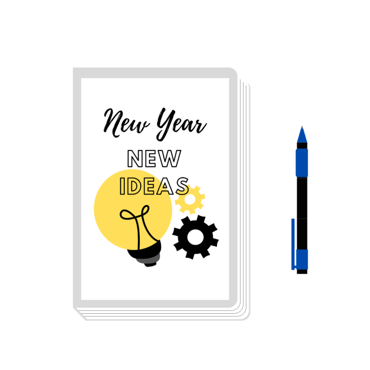 This, "New Year, New Ideas" journal is a thoughtfully crafted journal that provides a dedicated space for you to explore business ideas, plan, and set goals for the new year. This journal is now available on Amazon.
