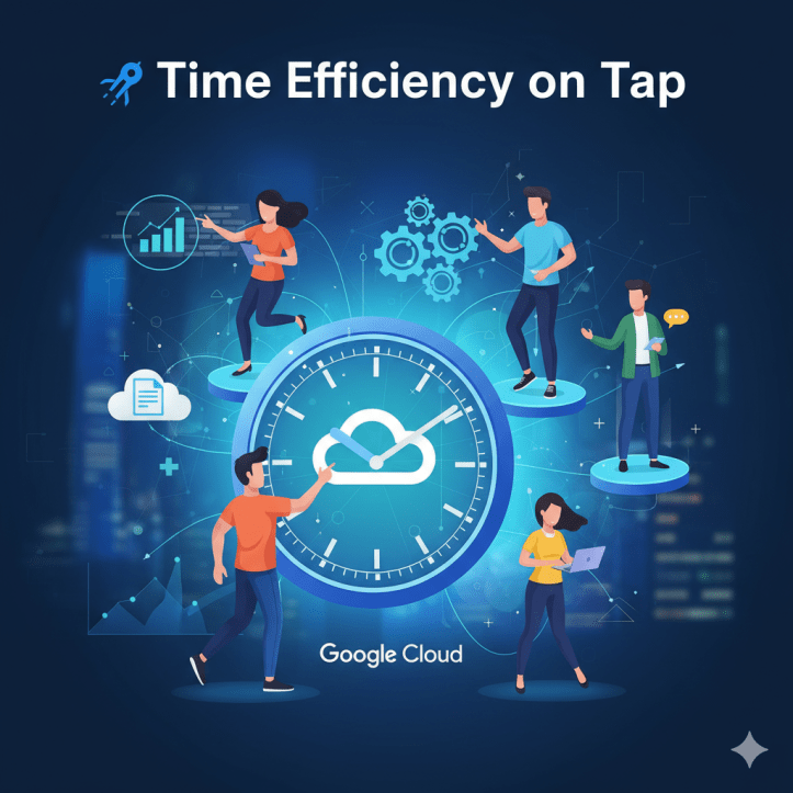 🚀 Time Efficiency on Tap: Leveraging Google Cloud for the Modern Entrepreneur